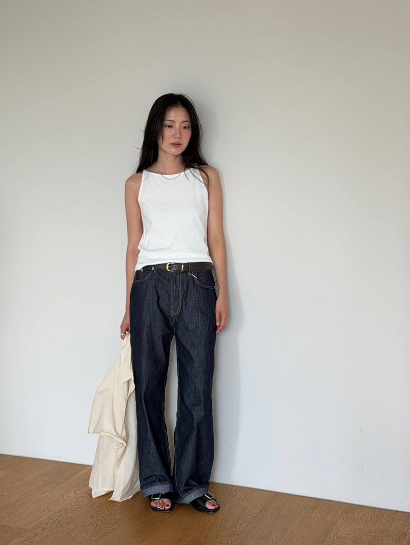 Amygrace - Korean Women Fashion - #momslook - Summer Non-Fade Denim - 7