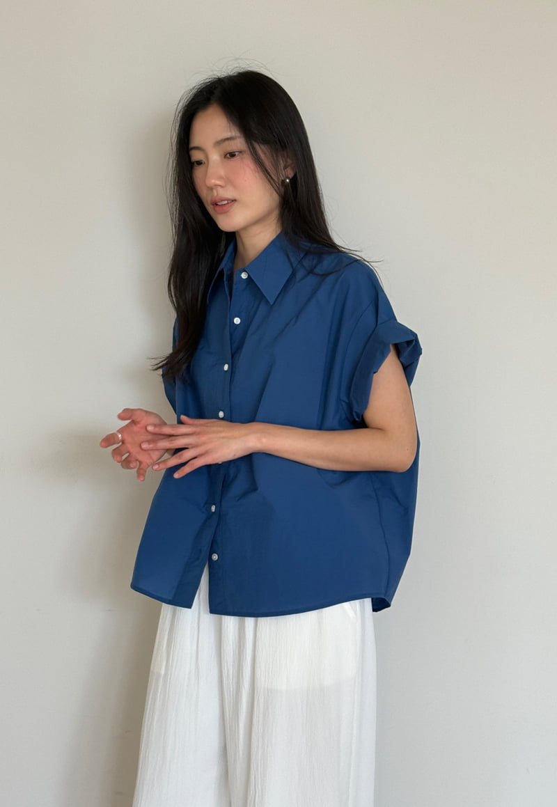 Amygrace - Korean Women Fashion - #momslook - French Nylon Shirt - 2