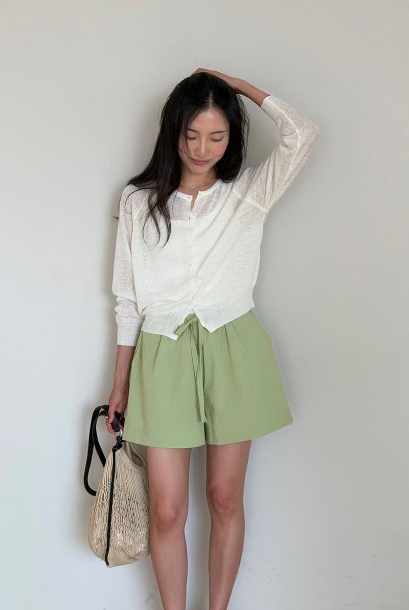 Amygrace - Korean Women Fashion - #momslook - Summer Linen Cardigan - 5