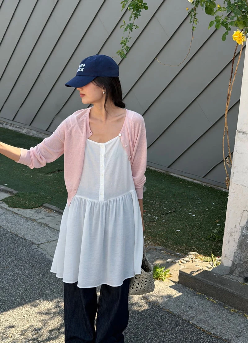 Amygrace - Korean Women Fashion - #momslook - Summer Linen Cardigan - 9