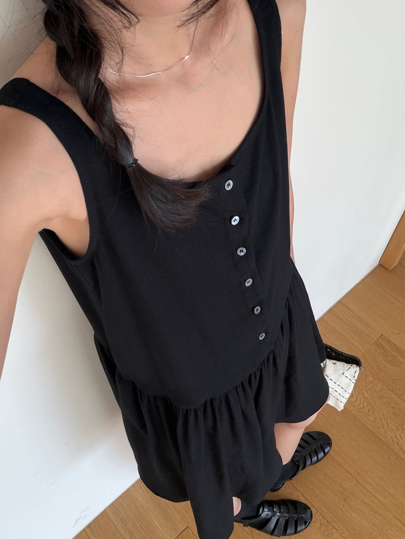 Amygrace - Korean Women Fashion - #momslook - Needs Shirred One-piece - 8
