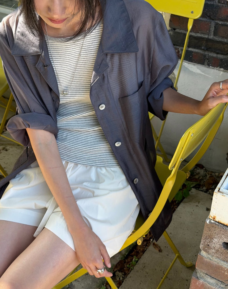 Amygrace - Korean Women Fashion - #momslook - Sheer Summer Jacket - 10