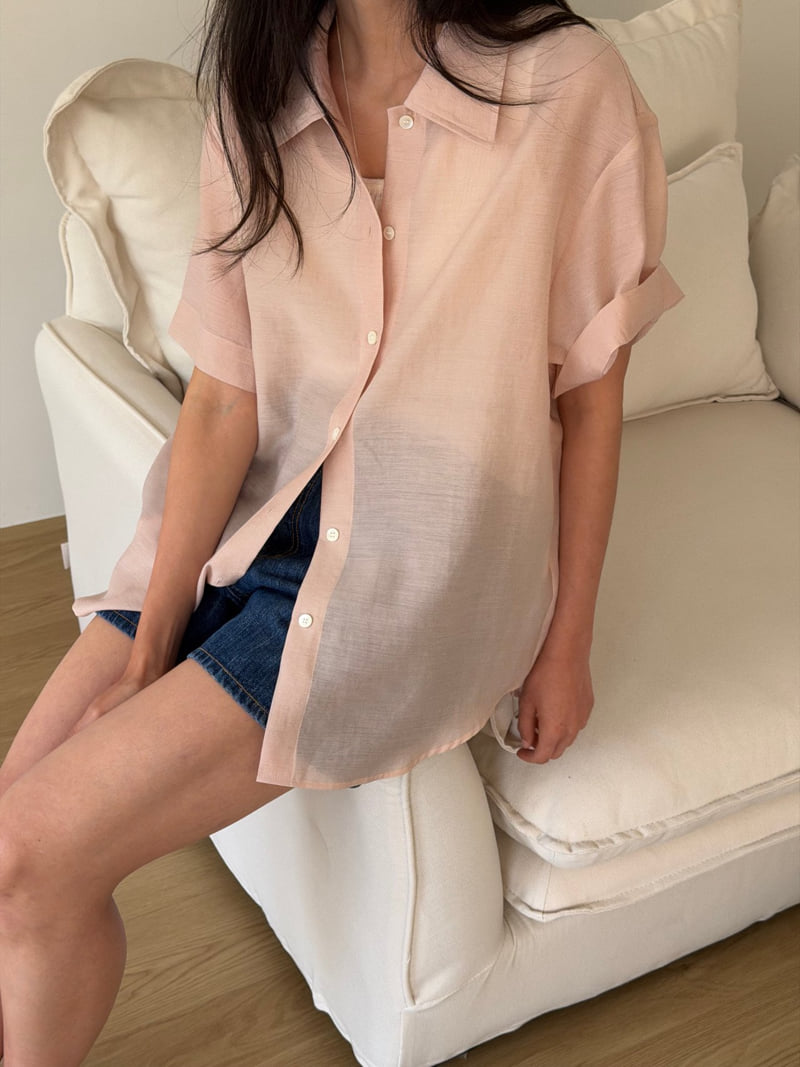 Amygrace - Korean Women Fashion - #momslook - Alpha Wrap Blouse - 3