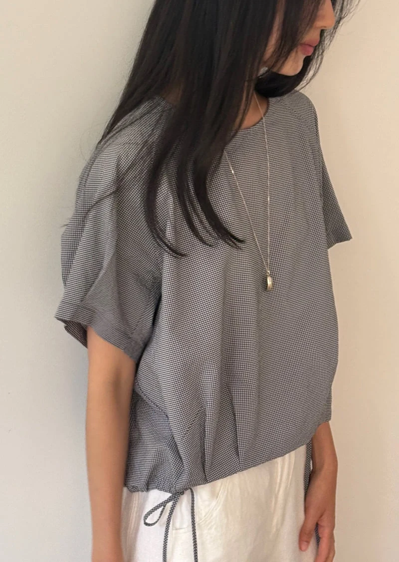 Amygrace - Korean Women Fashion - #momslook - Cooling Seersucker Blouse - 6