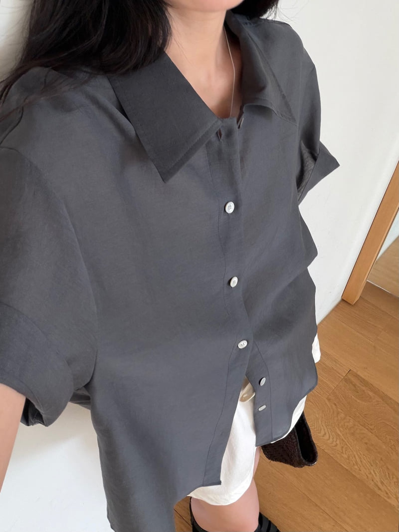 Amygrace - Korean Women Fashion - #pursuepretty - Alpha Wrap Blouse - 11
