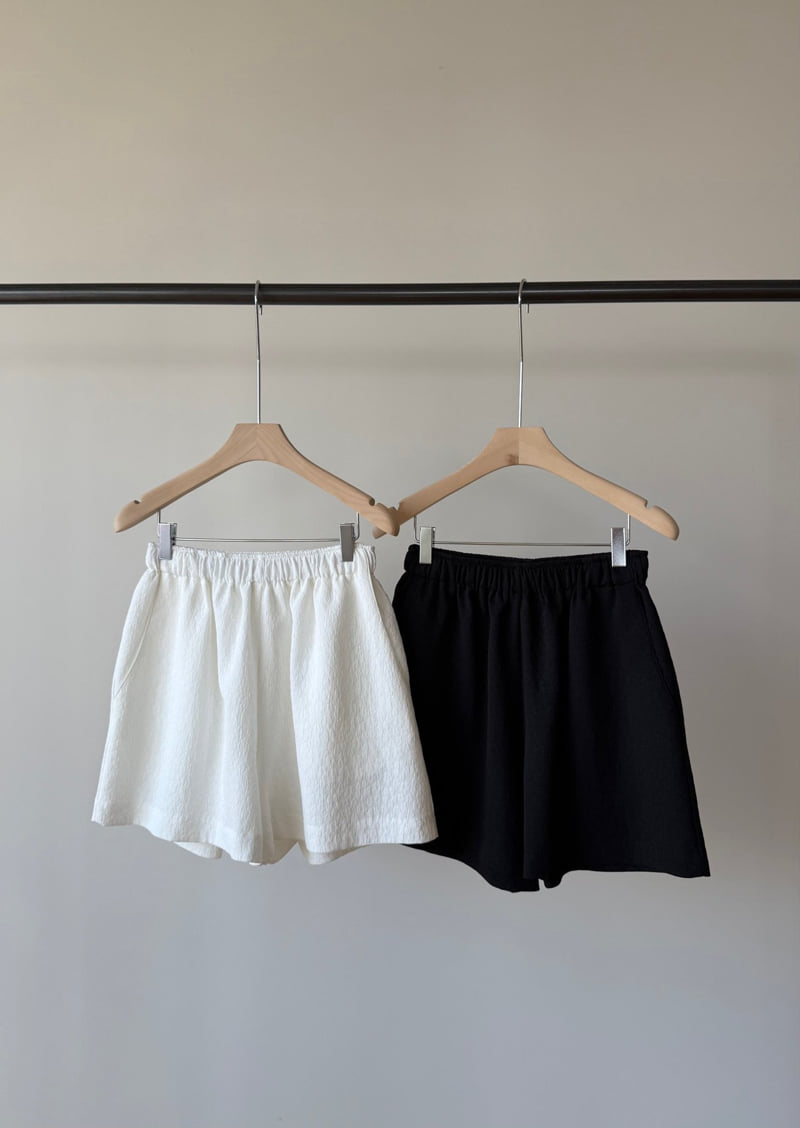 Amygrace - Korean Women Fashion - #romanticstyle - Shine Band-Waist Pants
