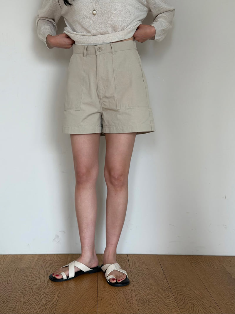 Amygrace - Korean Women Fashion - #romanticstyle - Organic Cotton Shorts - 4