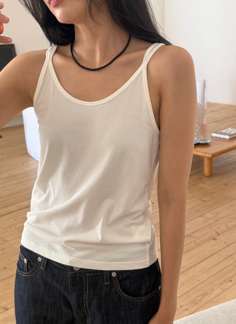 Amygrace - Korean Women Fashion - #thatsdarling - Strappy Sleeveless Top - 8