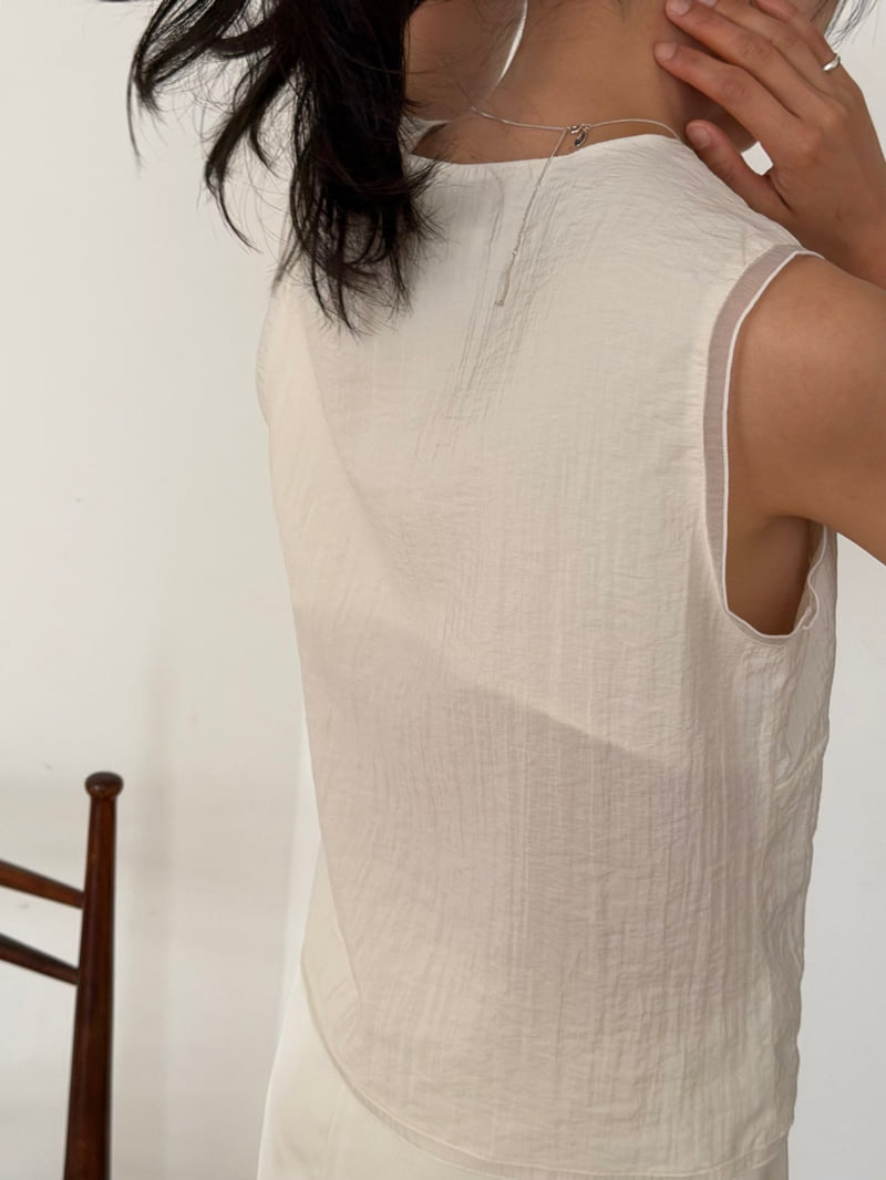 Amygrace - Korean Women Fashion - #thatsdarling - Awesome V-Neck Blouse - 5