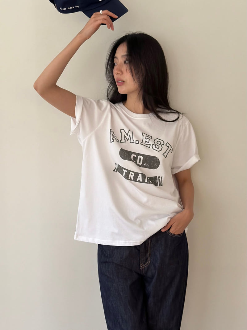 Amygrace - Korean Women Fashion - #womensfashion - AM Tee - 4