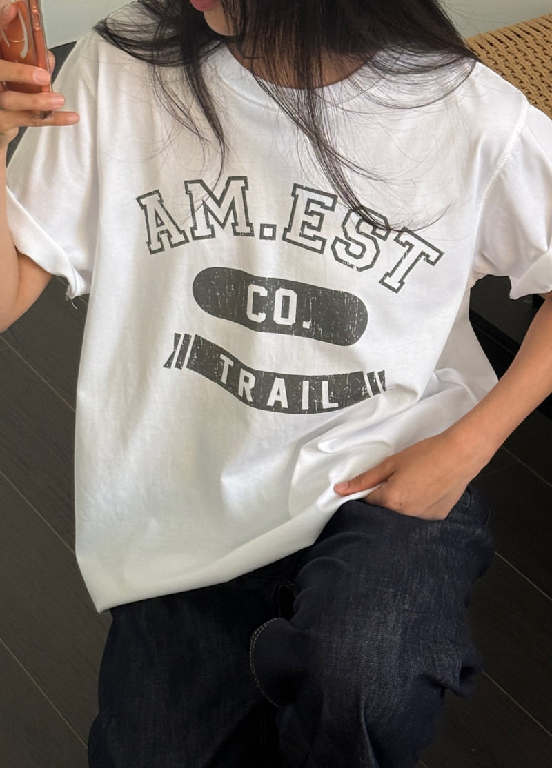 Amygrace - Korean Women Fashion - #vintagekidsstyle - AM Tee - 5