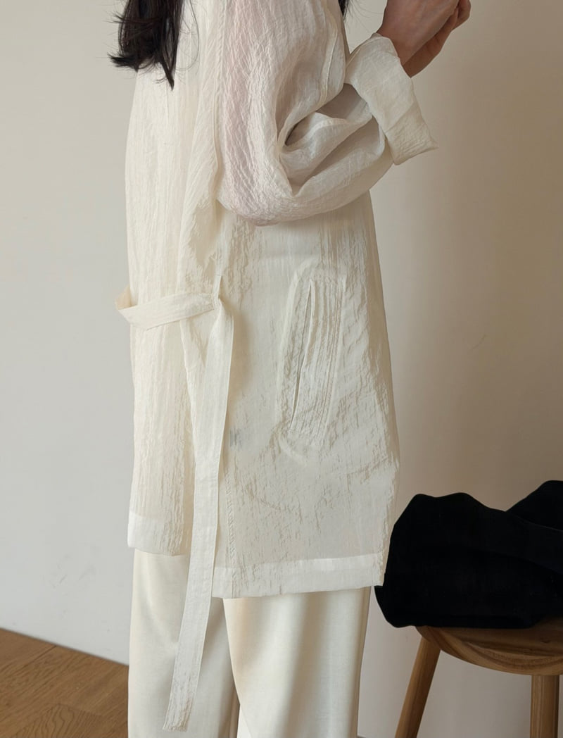 Amygrace - Korean Women Fashion - #womensfashion - Washed Trench Coat - 9