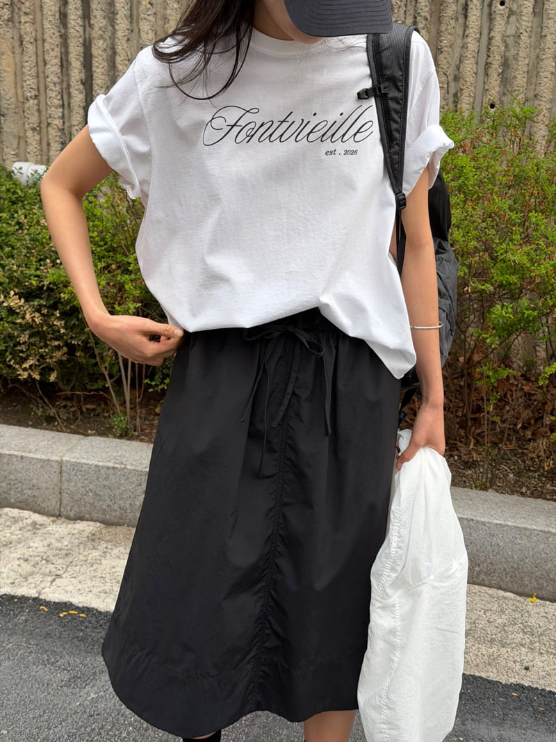 Amygrace - Korean Women Fashion - #womensfashion - Rose Flare Skirt - 6
