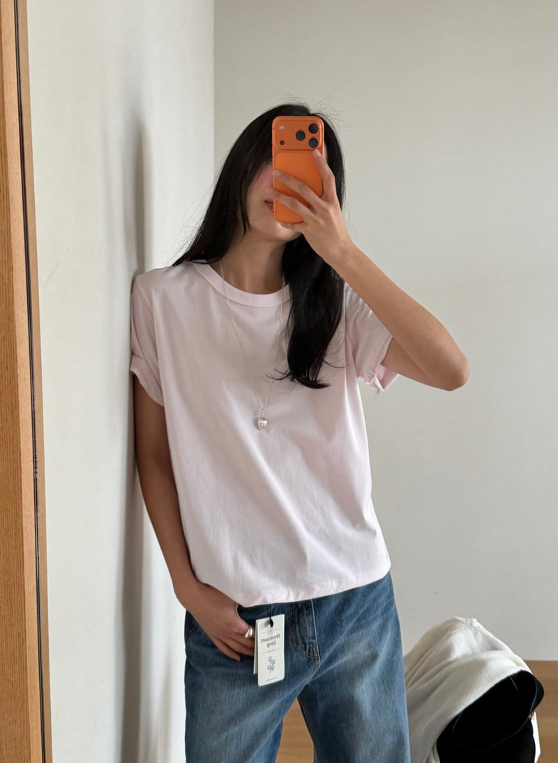 Amygrace - Korean Women Fashion - #womensfashion - Alo Tee - 5