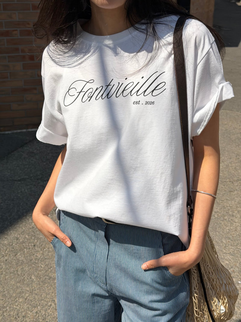 Amygrace - Korean Women Fashion - #womensfashion - Fans Tee - 3