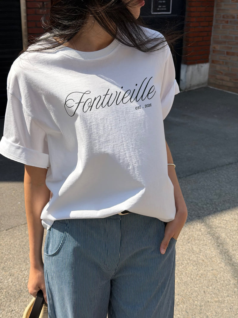 Amygrace - Korean Women Fashion - #womensfashion - Fans Tee - 7