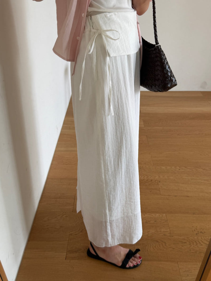 Amygrace - Korean Women Fashion - #womensfashion - Folder Maxi Skirt - 7