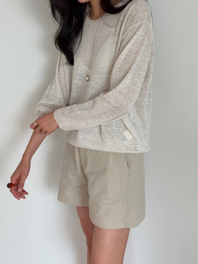 Amygrace - Korean Women Fashion - #womensfashion - Minimal Summer Knit Top - 9