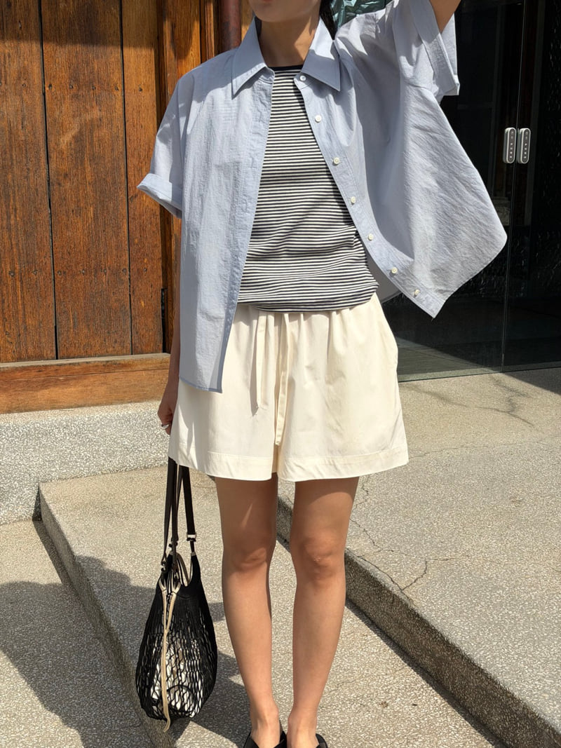 Amygrace - Korean Women Fashion - #womensfashion - French Nylon Shirt - 7