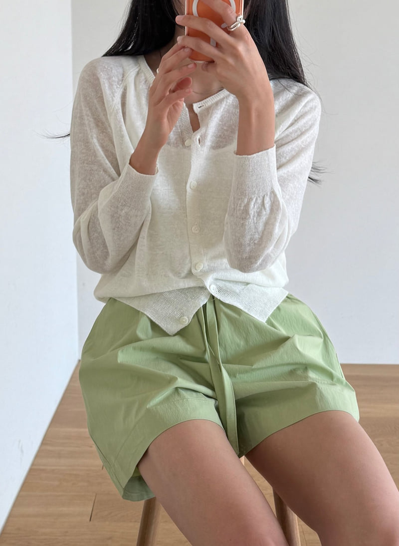 Amygrace - Korean Women Fashion - #womensfashion - Summer Linen Cardigan - 10