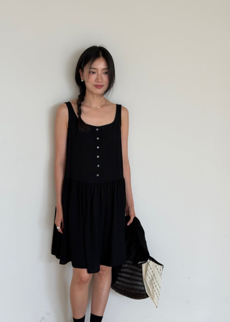 Amygrace - Korean Women Fashion - #womensfashion - Needs Shirred One-piece - 7