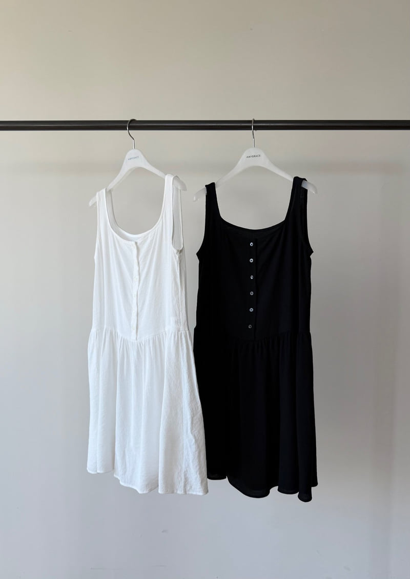 Amygrace - Korean Women Fashion - #womensfashion - Needs Shirred One-piece - 9