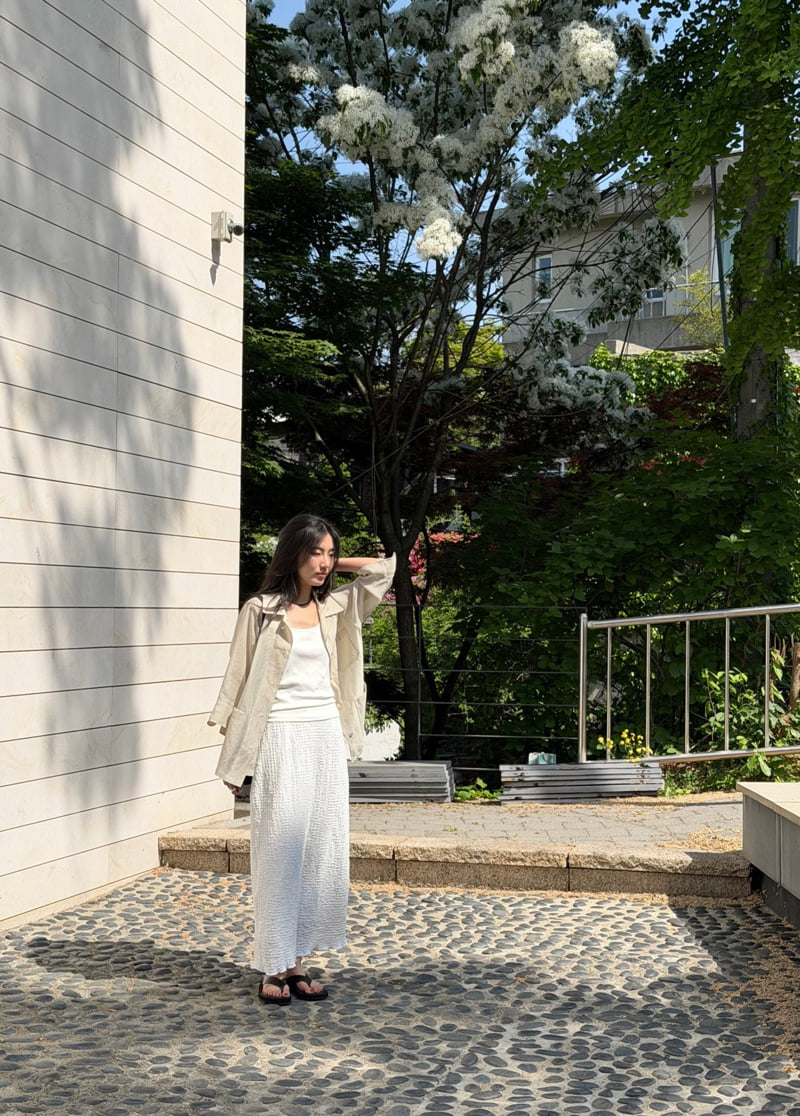 Amygrace - Korean Women Fashion - #womensfashion - Sheer Summer Jacket - 8