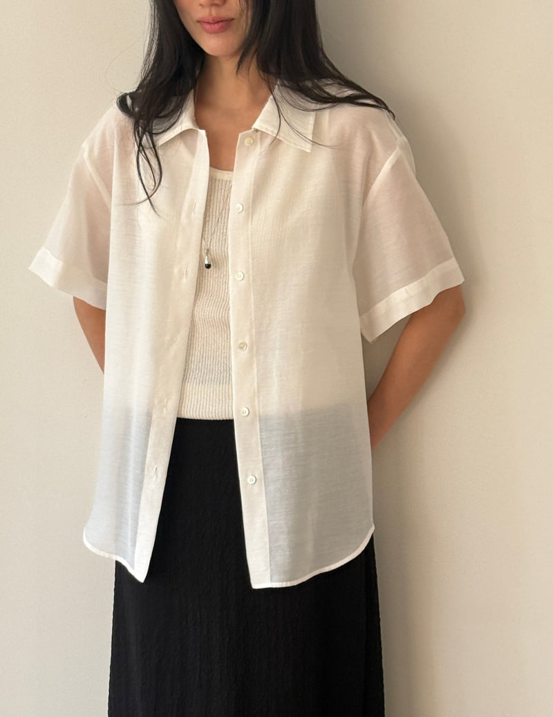 Amygrace - Korean Women Fashion - #womensfashion - Alpha Wrap Blouse - 8