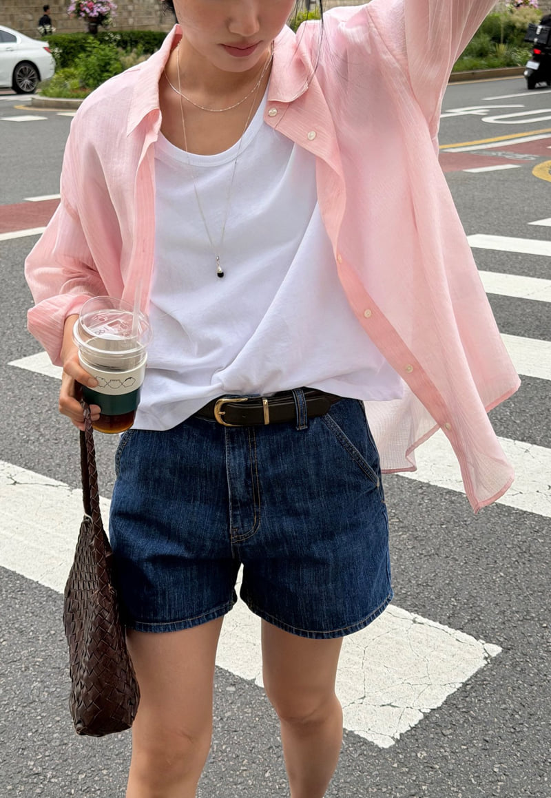 Amygrace - Korean Women Fashion - #womensfashion - Dolphin Stripe Shirt - 8