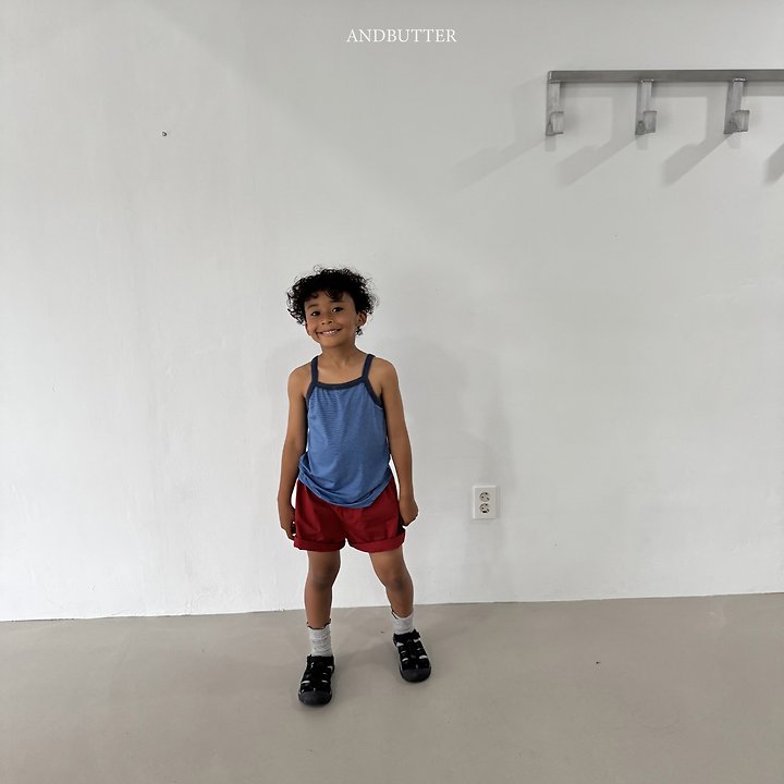 Andbutter - Korean Children Fashion - #Kfashion4kids - Airy Stripe Sleeveless - 6