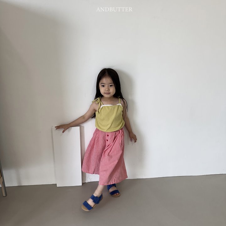 Andbutter - Korean Children Fashion - #Kfashion4kids - Eyelet Bustier - 5