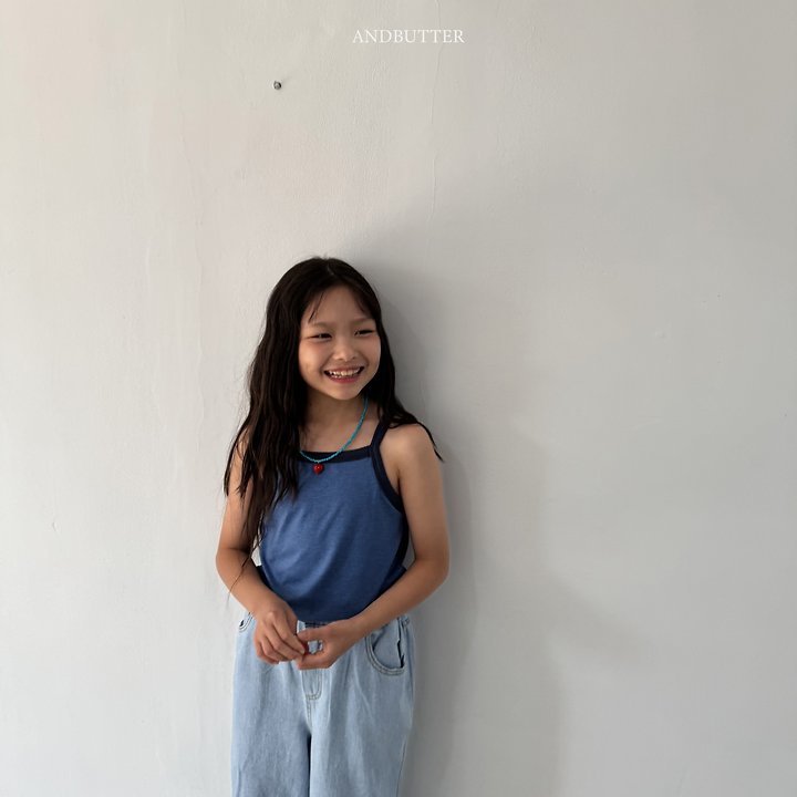 Andbutter - Korean Children Fashion - #childofig - Airy Stripe Sleeveless - 11