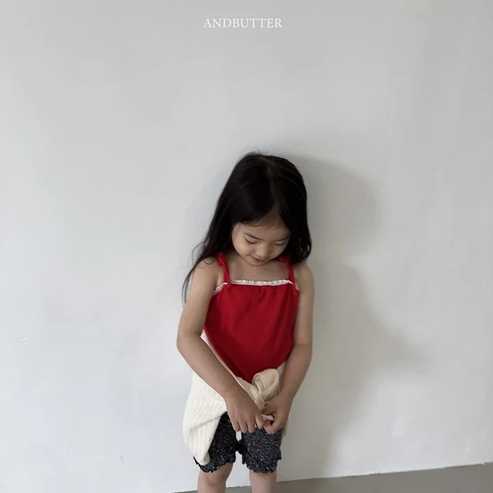 Andbutter - Korean Children Fashion - #childofig - Eyelet Bustier - 11