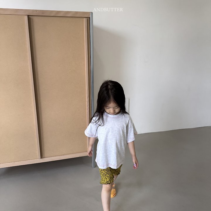 Andbutter - Korean Children Fashion - #prettylittlegirls - Mini Leopard Leggings - 4