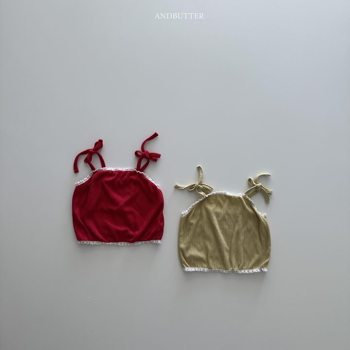 Andbutter - Korean Children Fashion - #fashionkids - Eyelet Bustier