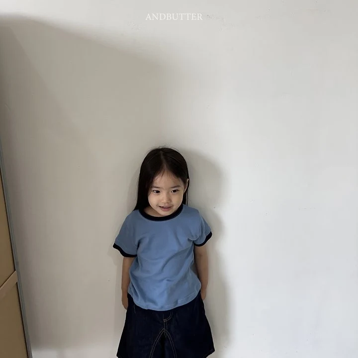 Andbutter - Korean Children Fashion - #fashionkids - Color Match Tee - 10