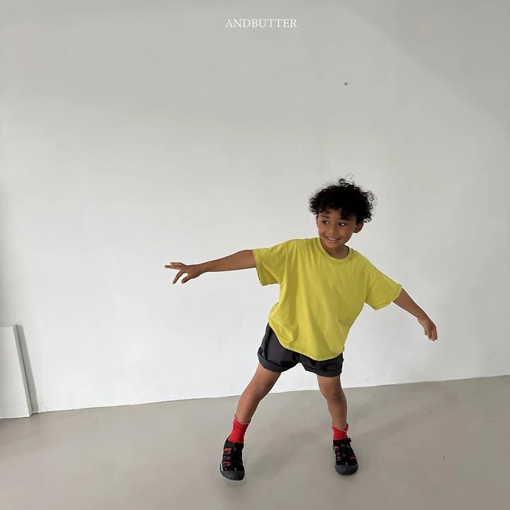 Andbutter - Korean Children Fashion - #kidsstore - Stitch Point Tee - 6