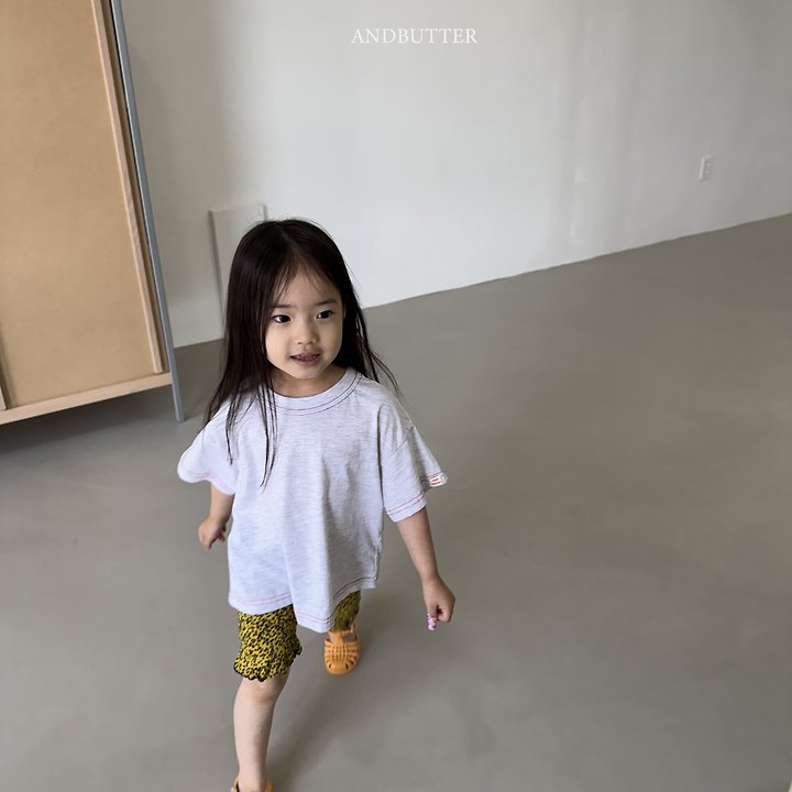 Andbutter - Korean Children Fashion - #magicofchildhood - Stitch Point Tee - 10