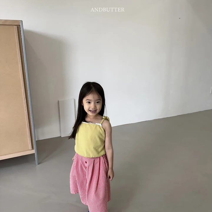 Andbutter - Korean Children Fashion - #magicofchildhood - Eyelet Bustier - 7