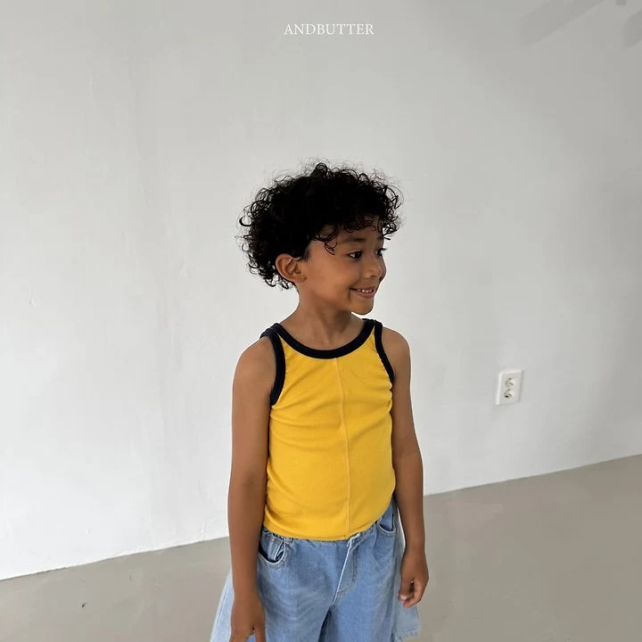 Andbutter - Korean Children Fashion - #magicofchildhood - Two Way Rapa Sleeveless - 3