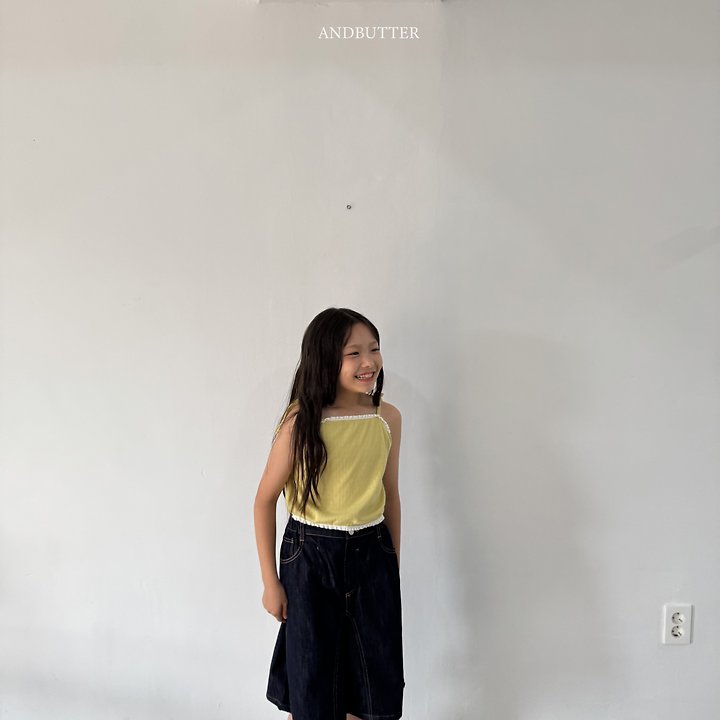 Andbutter - Korean Children Fashion - #minifashionista - Eyelet Bustier - 8