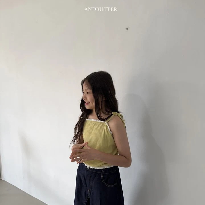 Andbutter - Korean Children Fashion - #prettylittlegirls - Eyelet Bustier - 9