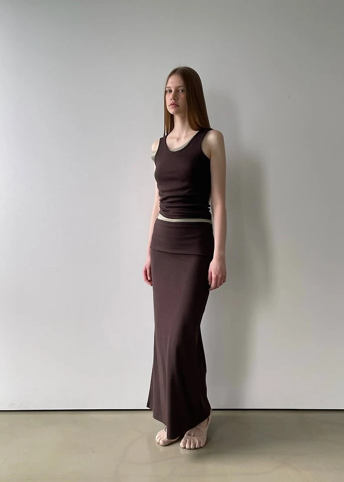 Another Avenue - Korean Women Fashion - #momslook - Moss Pad Sleeveless Top - 6
