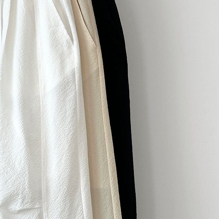 Another Avenue - Korean Women Fashion - #momslook - Acenti Seersucker Pants - 2