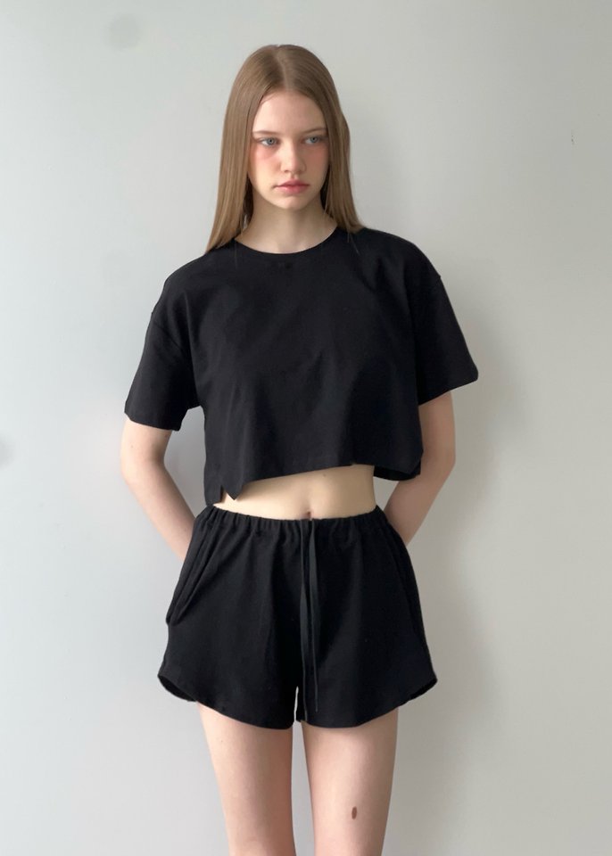 Another Avenue - Korean Women Fashion - #momslook - Avec Crop Tee - 11