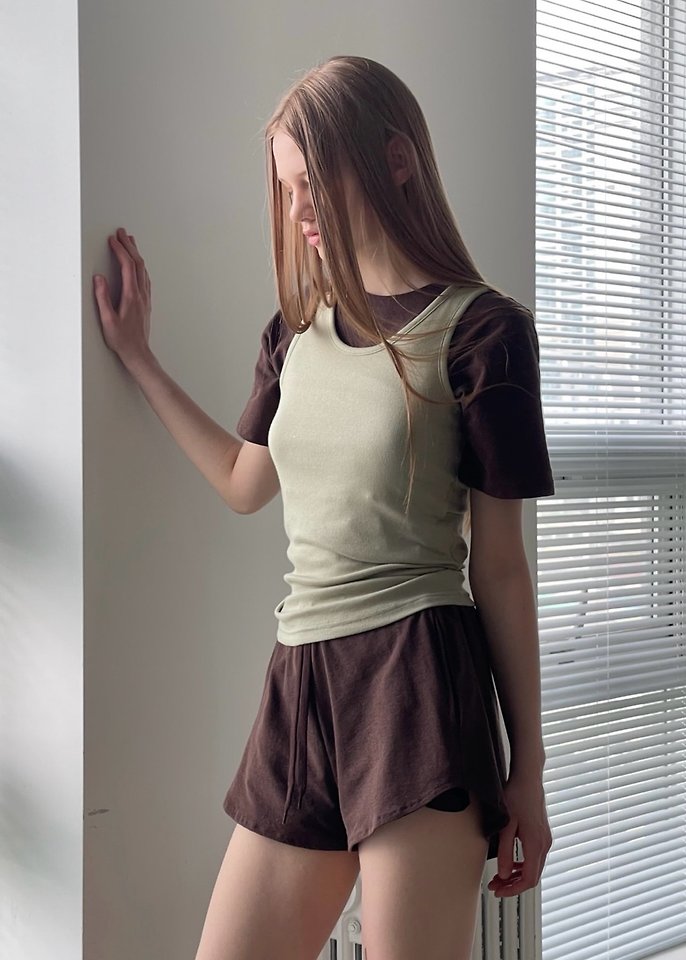 Another Avenue - Korean Women Fashion - #momslook - Avec Crop Tee - 7