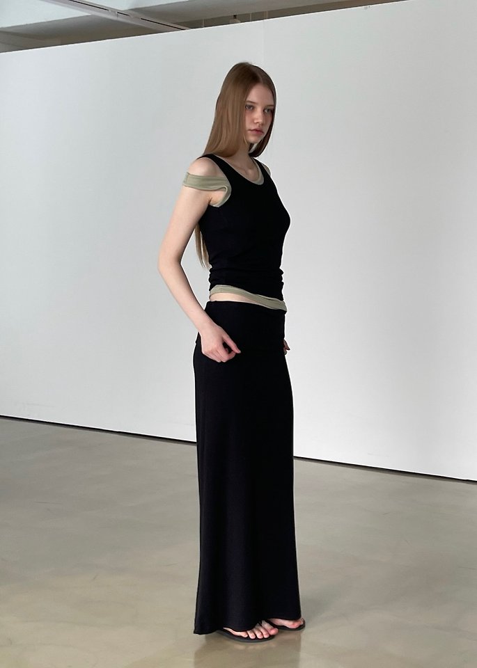 Another Avenue - Korean Women Fashion - #momslook - Moss Long Skirt - 11