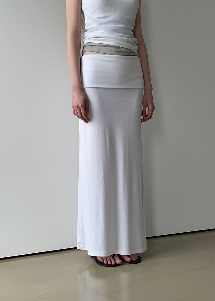 Another Avenue - Korean Women Fashion - #momslook - Moss Long Skirt - 3