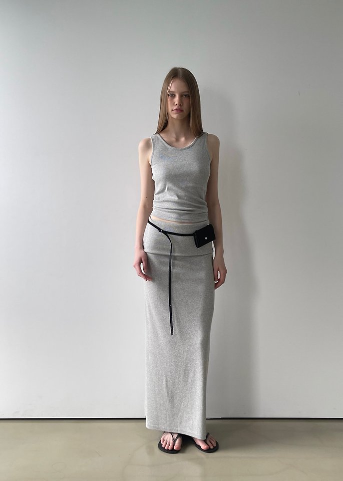 Another Avenue - Korean Women Fashion - #momslook - Moss Long Skirt - 9