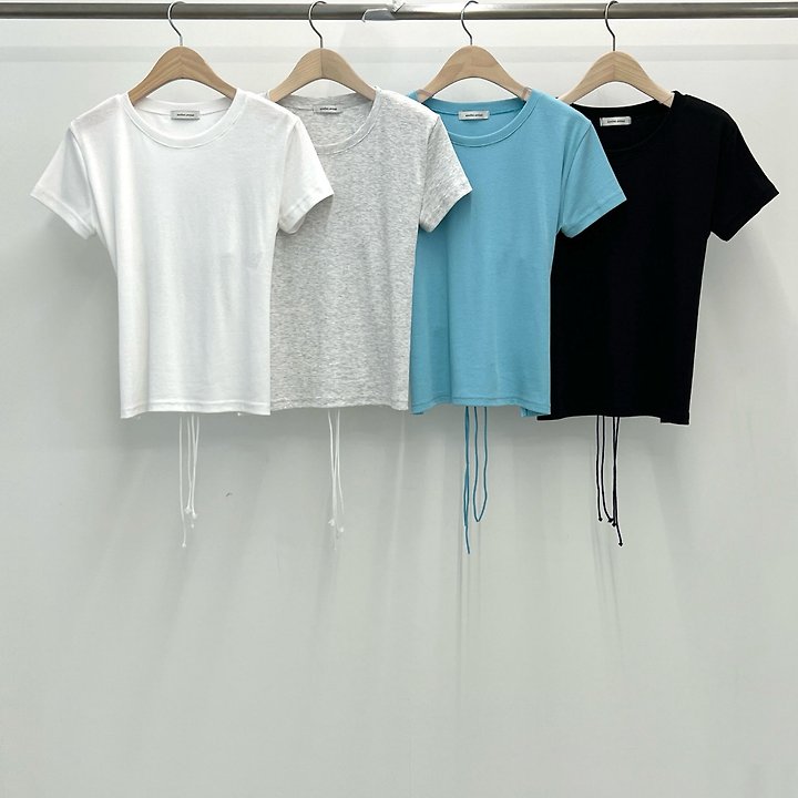 Another Avenue - Korean Women Fashion - #momslook - Back Cut-Out Tee
